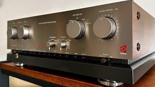 Kyocera A-910 Integrated Amplifier Demo