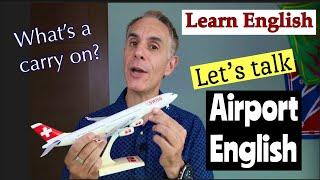 English Conversation Speak English at the Airport #esl#learnenglish#englishconversation