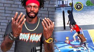 NBA 2K22 Park Gameplay - 2 WAY FINISHER SHUTS DOWN Next Gen City