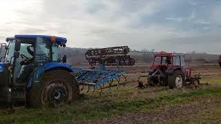 Türk Fiat traktör çamura saplandı Yardimimiza New Holland yetişti