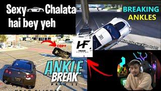 Scout Reacts to Cheekus Ankle Breaks  Cheeku the best driver of India  @HeadFlicker