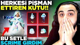 ÇIKMASI EN ZOR KUTUNUN BUGUNU BULDUK  BU SETLE SCRİME GİRMEK??  PUBG MOBILE