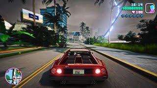 GTA Vice City Remastered 2023 Gameplay Next-Gen Ray Tracing Graphics on RTX 3090  GTA 5 PC MOD