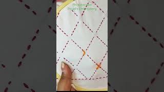 Nakshi katha hand embroidery work for beginners @payelsembroidery1920