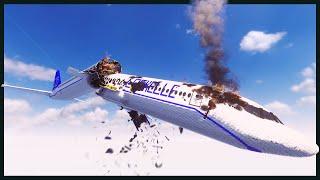 Cutting a Plane in Half Mid Flight - Meteor Strikes & Destruction - Teardown