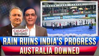 Rain Ruins India’s Progress  Australia Downed  Caught Behind