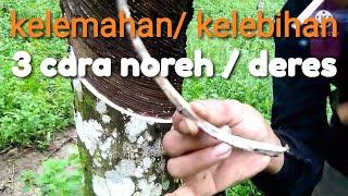 3 cara menyadap karet biar getahnya banyak