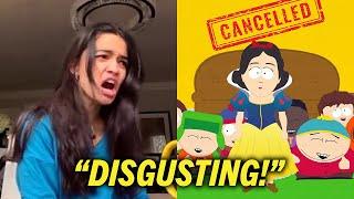 Rachel Zegler LOSES IT On South Park For MOCKING Disneys Snow White