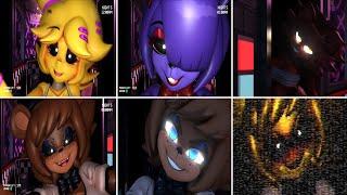 Five Nights in Anime 3D All Jumpscares