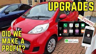 CHEAP PEUGEOT 107 UPGRADES - #copart  PURCHASE Vlog #3