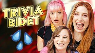 3 GIRLS 1 BIDET ft. Bree Essrig Sarah Whittle Alana Fickes  TRIVIA BIDET