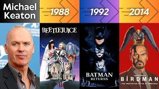 Michael Keaton Evolution - Every Movie from 1982 to 2023