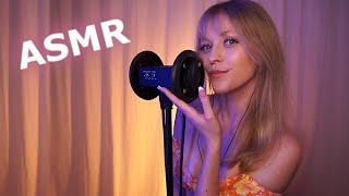 ASMR Soft Mic Scratching Brushing Cheek Cupping Tongue Clicks... *Warm Low Light*