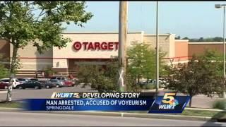 Man accused of shooting upskirt photos at Target GE