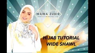 6 STYLES TO WEAR A WIDE SHAWL  WIDE SHAWL TUTORIAL