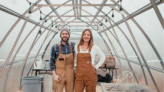 Making This Greenhouse Grow in Winter + Skillet Supper