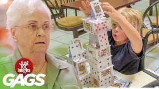 House Of Cards Genius Kid Prank