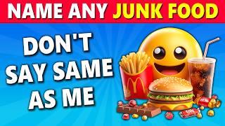 Avoid Saying The Same Thing As Me GAME Junk Food & Candy Edition 