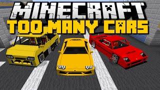 Minecraft FLANS CARS MOD Ferraris Lamborghini and More Mod Showcase - EP. 3