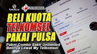 Begini Cara Beli Kuota Telkomsel Pakai Pulsa Lewat MyTelkomsel