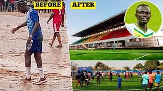 Sadio Mane Built a Stadium in His Village in Senegal