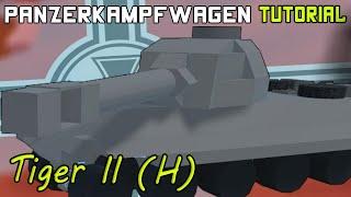 Pz.Kpfw VI Tiger II H Königstiger  Plane Crazy - Tutorial