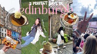 What to do for 3 days in EDINBURGH  trying local food taylor swift eras tour photo spots cafes