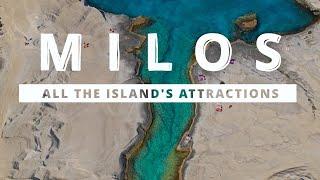 What to do in Milos Greece   All the islands attractions 4k