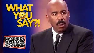 What? Funny Family Feud Answers With Steve Harvey