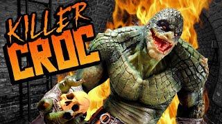 Terrifying Killer Croc Statue Exposed