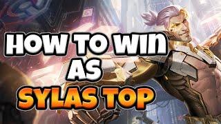 S13 Day 22 - How To Win As Sylas Top Diamond I - 26 LP