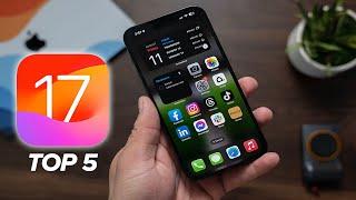 iOS 17 Discover the Top 5 Must-Try Features