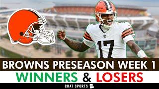 Cleveland Browns Winners & Losers From Preseason Week 1 Ft. Dorian Thompson-Robinson + Injury News