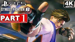 STREET FIGHTER 6 Gameplay Walkthrough Part 1 STORY MODE 4K 60FPS PS5 - No Commentary