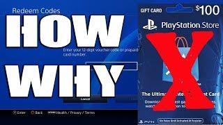 How to Fix Unable to Redeem Code PS4 - PSN Gift Card Not Working