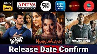 3 Upcoming New South Hindi Dubbed Movies Release Update  Mangalavaaram Hindi Dubbed Movie