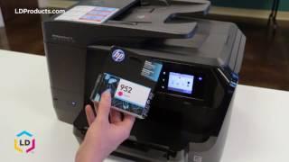 How to Replace Ink Cartridges in the OfficeJet Pro® 8710 8715 8720 and 8740