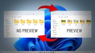 Cara Mengaktifkan  Menonaktifkan thumbnail folder di Windows 11  Enable Disable folder thumbnails