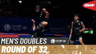 YONEX All England Open 2024  CarnandoMarthin INA vs. LeeWang TPE  R32