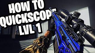 How to QUICKSCOPE on Modern Warfare BEGINNER SNIPING - TIPS & TRICKS