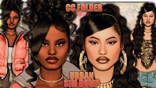 URBAN IG BADDIES - CC & SIM DOWNLOAD  Sims 4 CAS