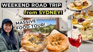 NSW Southern Highlands Weekend Road Trip - Australian Meat Pies AirBnB Tour Cream Scones & WINE