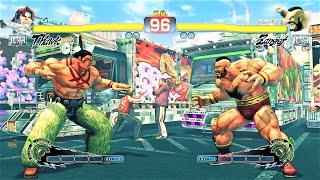 Chief is back Thunder Hawk vs Zangief Hardest AI - Ultra Street Fighter IV