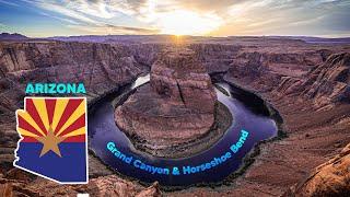  USA  CRAZY LONG Grand Canyon & Horseshoe Bend Day Trip from Page AZ