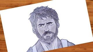 How to Draw Joel  The Last of Us  drawing tutorial