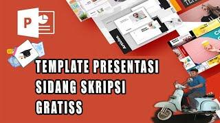 TEMPLATE PRESENTASI SIDANG SKRIPSI MENARIK Gratis Download