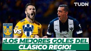 ¡JOYAS DE GOLES Top de goles del Tigres vs Monterrey  Previo al clásico regio  TUDN