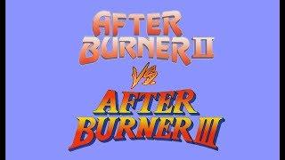 After Burner II MegaDrive vs After Burner III Mega-CD