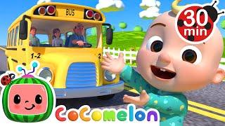 Wheels on the Bus  @CoComelon Nursery Rhymes & Kids Songs  Best Cars & Truck Videos for Kids