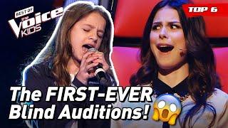FIRST EVER Blind Auditions on The Voice Kids   Top 6